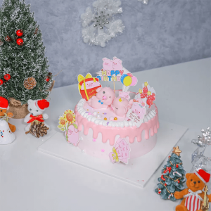 Bánh sinh nhật heo con cute