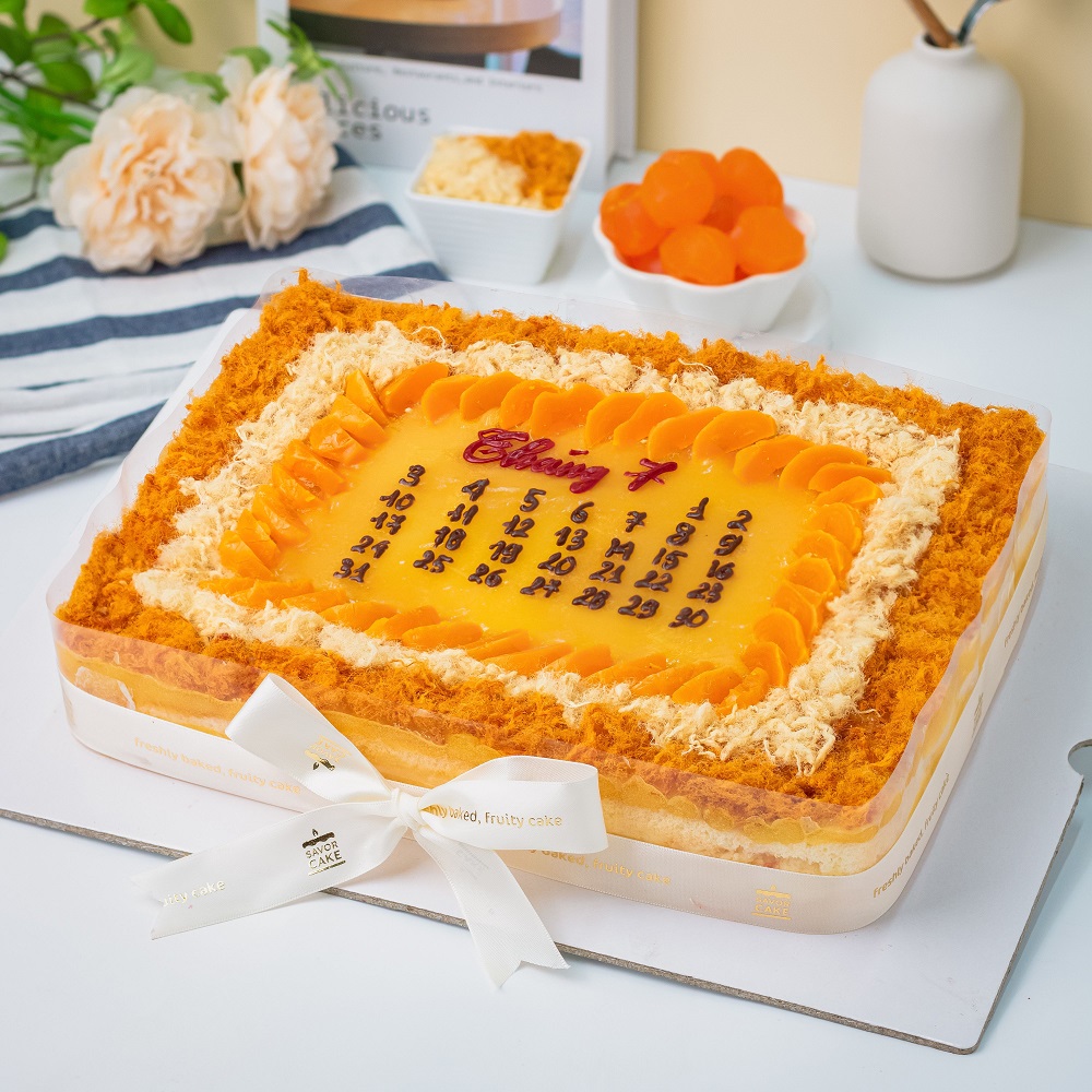 Bông Lan Trứng Muối Sinh Nhật